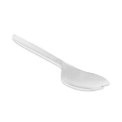 Pactiv Evergreen Corporation Fieldware Cutlery, Spork, Mediumweight, White, 1,000/Carton