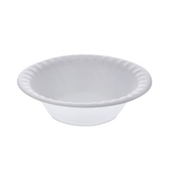 Pactiv Evergreen Corporation Placesetter Satin Non-Laminated Foam Dinnerware, Bowl, 12 oz, 6