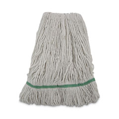 Boardwalk Mop Head, Premium Standard Head, Cotton/rayon Fiber, Medium, White