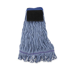 Boardwalk Mop Head, Loop-End, Cotton With Scrub Pad, Medium, 12/carton