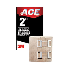 3M Elastic Bandage With E-Z Clips, 2 X 50