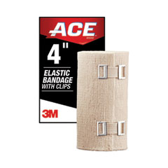 3M Elastic Bandage With E-Z Clips, 4 X 64