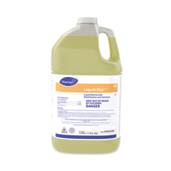 Diversey Liqu-A-Klor Disinfectant/Sanitizer, 1 gal Bottle, 4/Carton