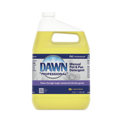 Procter & Gamble Manual Pot/pan Dish Detergent, Lemon, 4/carton