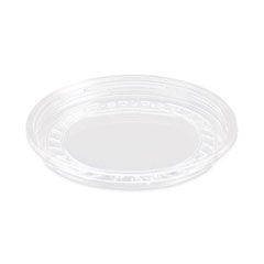 Dart Bare Eco-Forward RPET Deli Container Lids, ProPlanet Seal, Recessed Lid, Fits 8 oz, Clear, Plastic, 50/Pack, 10 Packs/Carton