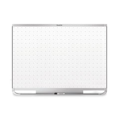 Quartet Mfg. Prestige 2 Magnetic Total Erase Whiteboard, 48 x 36, White Surface, Graphite Fiberboard/Plastic Frame