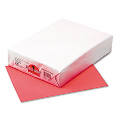 Pacon Corporation Kaleidoscope Multipurpose Paper, 24 lb Bond Weight, 8.5 x 11, Hyper Coral Red, 500/Ream