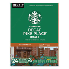 Keurig Pike Place Decaf Coffee K-Cups, 96/carton