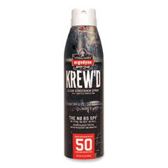 Ergodyne Corporation Krewd 6353 SPF 50 Sunscreen Spray, 5.5 oz Can, Ships in 1-3 Business Days