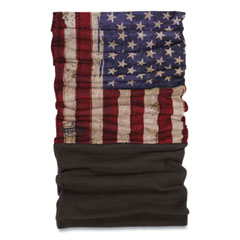 Ergodyne Corporation N-Ferno 6492 2-Piece Thermal Fleece + Poly Multi-Band, One Size Fits Most, American Flag, Ships in 1-3 Business Days