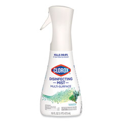 Clorox Disinfecting Mist, Eucalyptus Peppermint, 16 oz, 6/Carton