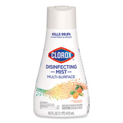 Clorox Disinfecting Mist Refill, Lemongrass Mandarin, 16 oz, 6/Carton
