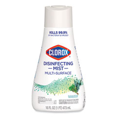 Clorox Disinfecting Mist Refill, Eucalyptus Peppermint, 16 oz, 6/Carton