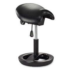 SAFCO Products Twixt Sitting-Height Saddle Seat Stool, Backless, Max 300lb, 19