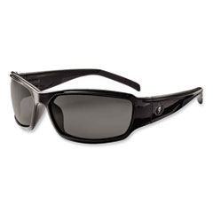 Ergodyne Corporation Skullerz Thor Safety Glasses, Black Nylon Impact Frame, Smoke Polycarbonate Lens, Ships in 1-3 Business Days