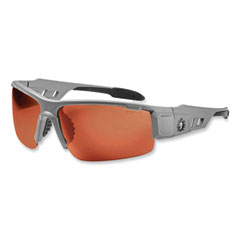 Ergodyne Corporation Skullerz Dagr Safety Glasses, Matte Gray Nylon Impact Frame, Polarized Copper Polycarbonate Lens, Ships in 1-3 Business Days