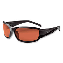 Ergodyne Corporation Skullerz Thor Safety Glasses, Black Nylon Impact Frame, Polarized Copper Polycarbonate Lens, Ships in 1-3 Business Days