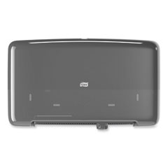 Essity Elevation Bath Tissue Mini-Jumbo Roll Twin Dispenser, 17 x 5.69 x 10.13, Black
