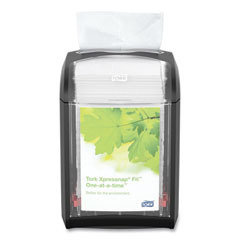 Essity Xpressnap Fit Napkin Dispenser, Tabletop, 4.4 x 5.6 x 6.7, Black