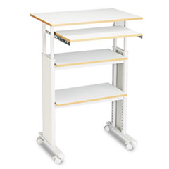 SAFCO Products Muv Stand-Up Adjustable-Height Desk, 29.5