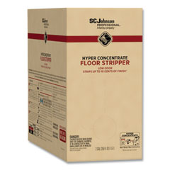 SC Johnson Hyper Concentrate Floor Stripper, Low Odor, 2 gal Bag-in-Box
