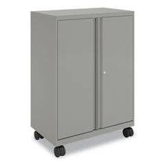 Hon Company Smartlink Mobile Cabinet, 10 Compartments, 30w x 18d x 42.32h, Platinum Metallic, Ships in 7-10 Business Days