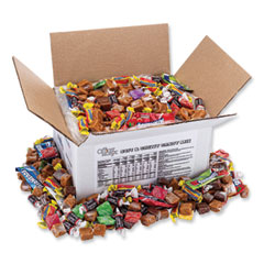Office Snax, Inc. Candy Assortments, Soft and Chewy Candy Mix, 5 lb Carton