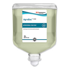 SC Johnson AgroBac Pure Foaming Hand Soap, Unscented, 2 L Refill, 4/Carton