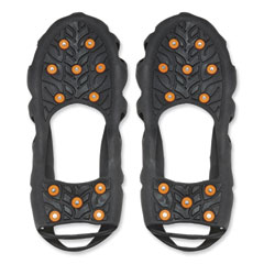 Ergodyne Corporation Trex 6304 One-Piece Step-In Full Coverage Ice Cleats, Small, Black, Pair, Ships in 1-3 Business Days
