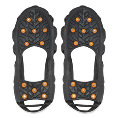 Ergodyne Corporation Trex 6304 One-Piece Step-In Full Coverage Ice Cleats, Medium, Black, Pair, Ships in 1-3 Business Days