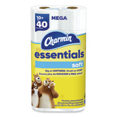 Procter & Gamble Essentials Soft Bathroom Tissue, Septic Safe, 2-Ply, White, 330 Sheets/Roll, 30 Rolls/Carton