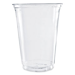 Dart Ultra Clear Cups, 16 oz, PET, 50/Bag, 20 Bags/Carton