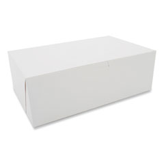 Southern Champion Tray Donut Boxes, 10.75 x 6.75 x 3.62, White, Paper, 250/Carton