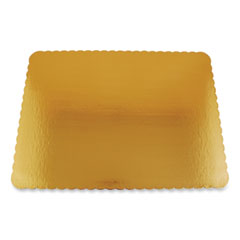 Southern Champion Tray Gold Cake Pads, 25.5 x 17.5, Gold, Paper, 50/Carton