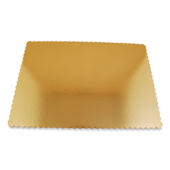 Southern Champion Tray Gold Cake Pads, 25.5 x 17.5, Gold, Paper, 25/Carton