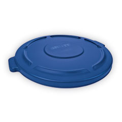 Rubbermaid BRUTE Self-Draining Flat Top Lids for 32 gal Round BRUTE Containers, 22.25