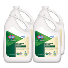 Clorox Clorox Pro EcoClean All-Purpose Cleaner, Unscented, 128 oz Bottle, 4/Carton