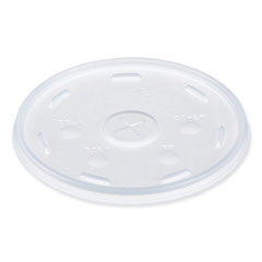 Dart Lids For Foam Cups And Containers, Fits 32 Oz, 44 Oz, 60 Oz Cups, Translucent, 1,000/carton