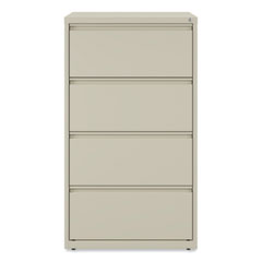 Alera Lateral File, 4 Legal/Letter-Size File Drawers, Putty, 30