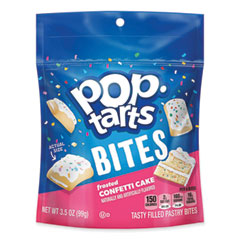Kellogg's Pop Tarts Bites, Confetti Cake, 3.5 oz Bag, 6/Carton