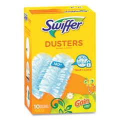 Procter & Gamble Dusters Refill, Dust Lock Fiber, Blue, Gain Original Scent, 10/Pack