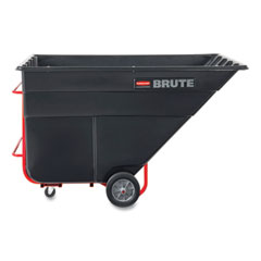 Rubbermaid BRUTE Rotomolded Tilt Truck, 303 gal, 1,200 lb Capacity, Plastic, Black