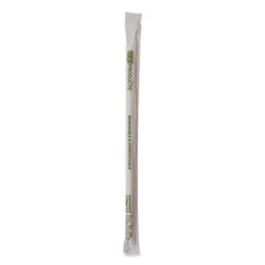 Eco-Products, Inc. Renewable and Compostable PHA Straws, 10.25