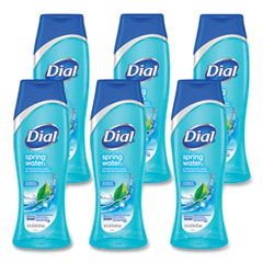 Dial Professional Spring Water Body Wash, Spring Water Scent, 16 oz, 6/Carton