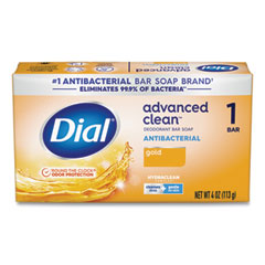 Dial Professional Deodorant Bar Soap, Iconic Dial Gold Fragrance, 4 oz Wrapped Retail Bar, 36/Carton