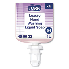 Essity Luxury Liquid Soap, Soft Rose Scent, 1L Refill, 6/Carton
