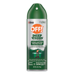 SC Johnson Deep Woods Insect Repellent, 6 oz Aerosol Spray
