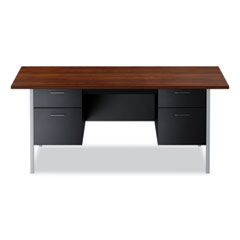 Alera Double Pedestal Steel Desk, 72