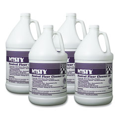 Zep Inc. Neutral Floor Cleaner Ep, Lemon, 1 Gal Bottle, 4/carton