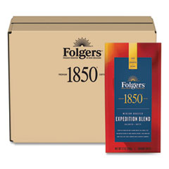 J.M. Smucker Co. Coffee, Expedition Blend, Medium Roast, Ground, 12 oz Bag, 6/Carton